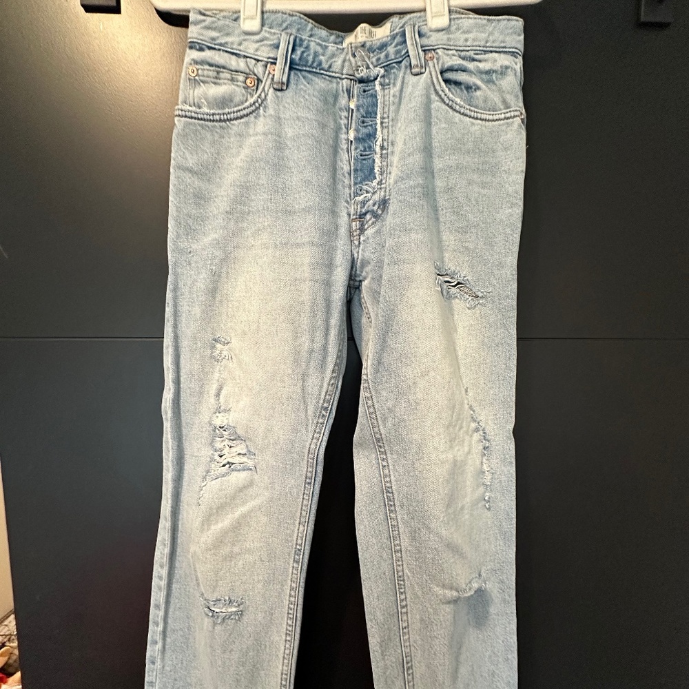 We The Free distressed denim